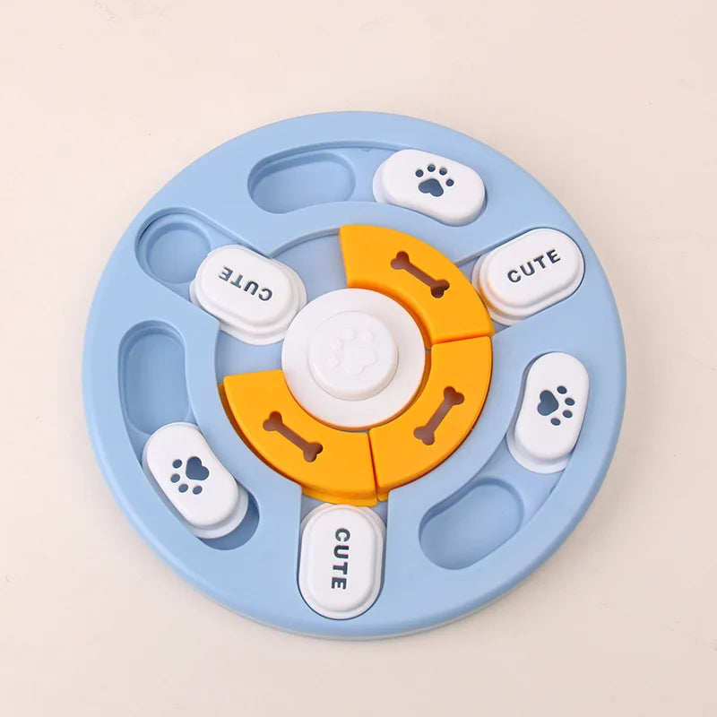Dog Puzzle Toys Slow Feeder Interactive Increase IQ Food Dispenser Non-Slip Slowly Eating Bowl Cat Dogs Food Games