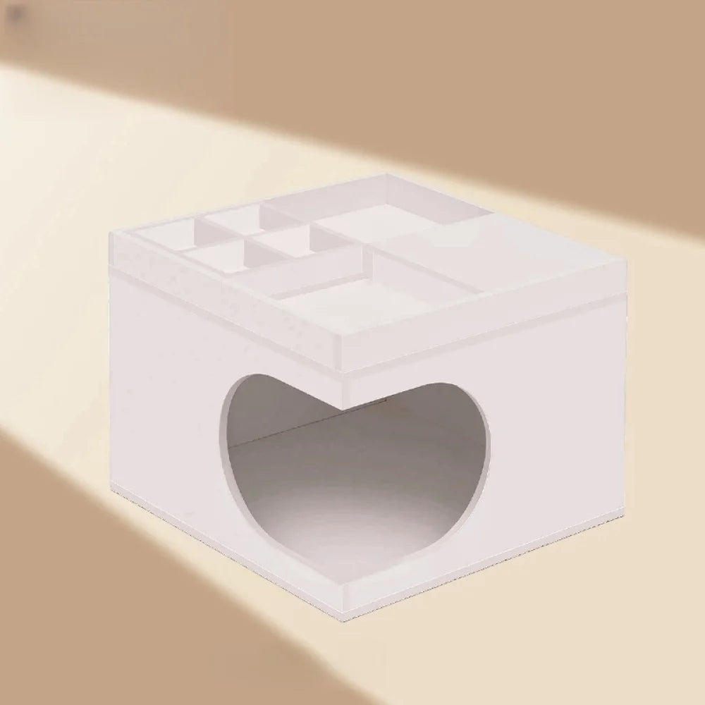 Multifunctional Cat Station Suitable for Small and Medium Cats Used in Living Room Bedroom Cat House Cat Bed