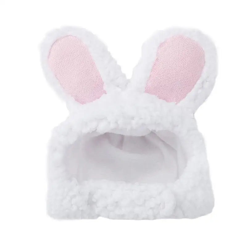 Funny Pet Dog Cat Rabbit Ears Hat Rabbit Wig Costume Winter Warm Puppy Headwear New Year Party Cosplay Clothes Pet Accessories