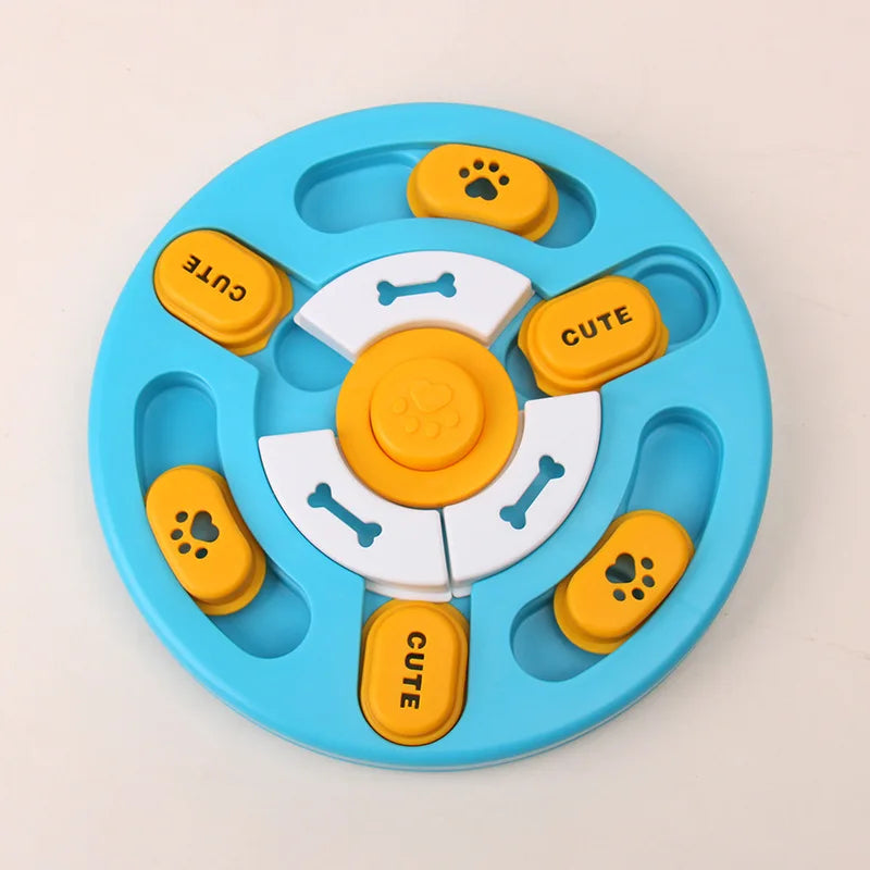 Dog Puzzle Toys Slow Feeder Interactive Increase IQ Food Dispenser Non-Slip Slowly Eating Bowl Cat Dogs Food Games