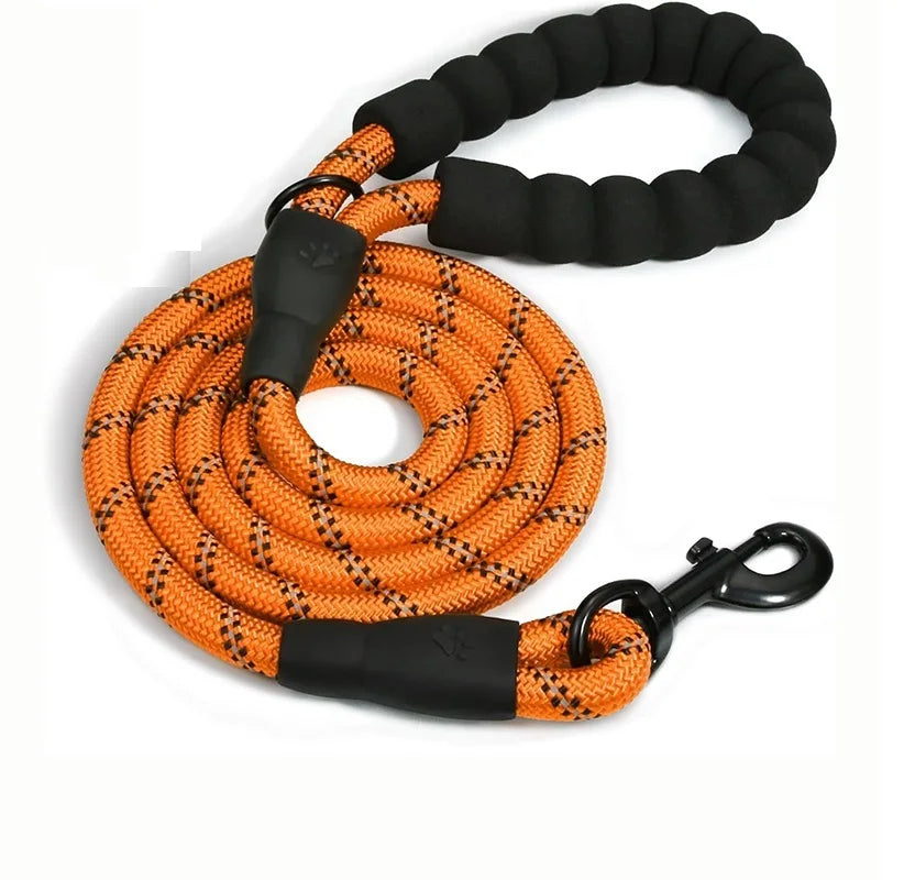 Double Strap for Dogs Lead Retractable Dog Leash for Big Strong Dog Pet Reflective Leash for Small Medium Dog Leash