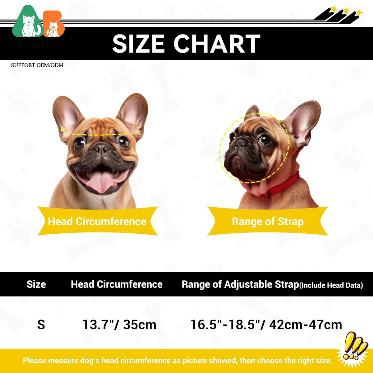ATUBAN Dog Helmet Small Breed,Dog Motorcycle Helmet Drop-Down Clear Visor for Outdoor Motorcycling Windproof Pet Hat with Rivet