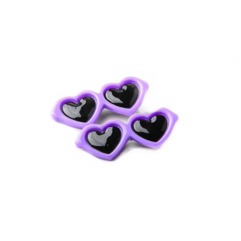 Cartoon Pet Lovely Heart Wings Hairpins Pet Dog Bows Hair Clips for Puppy Dogs Cat Yorkie Teddy Pet Hair Decor Pet Supplies