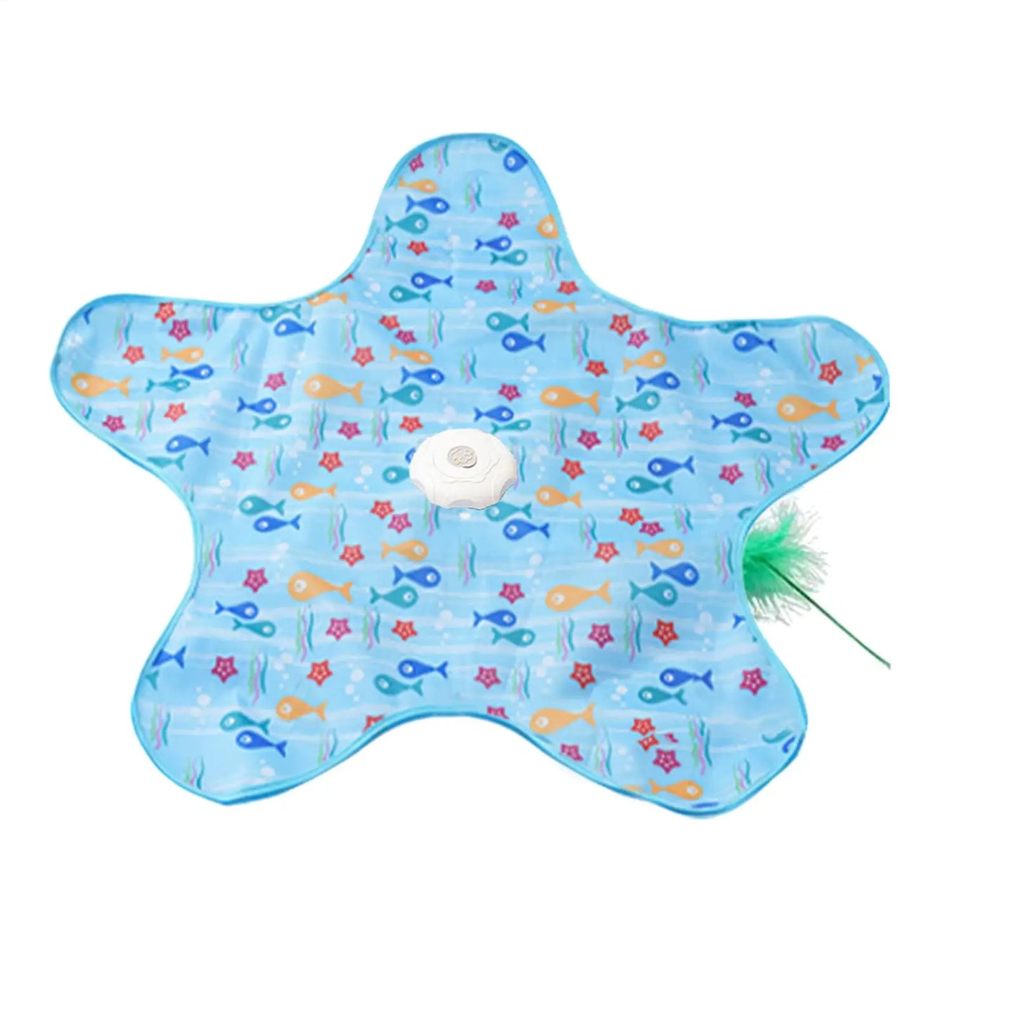 Indoor Interactive Cat Toys, Electric Cat Entertainment Toys, Automatic Cat Toy Spinner, Star-shaped Moving Toy, Pet Cat Supply
