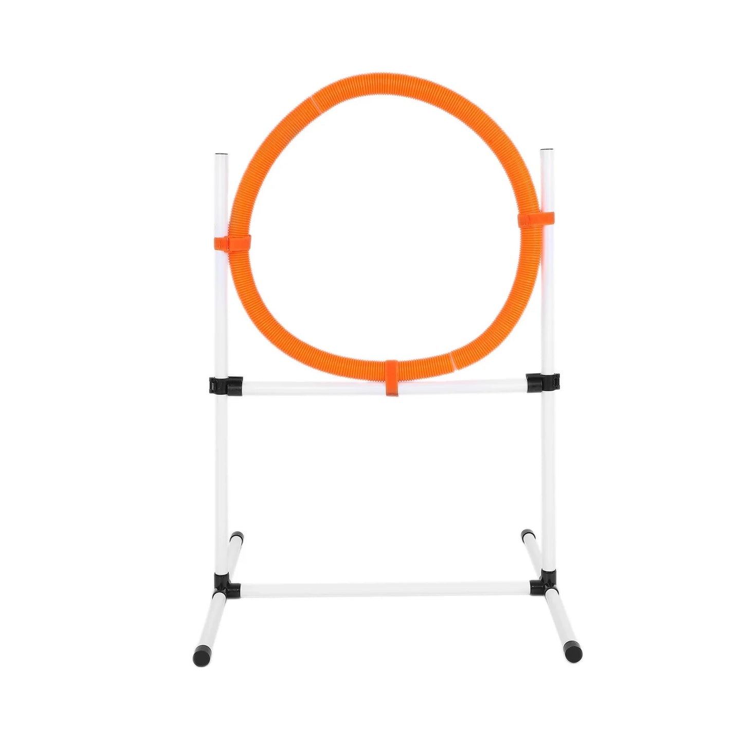 Dog Jumps Set Pet  Training Equipment Dog Adjustable  Jump Hurdle Hoop Pole Obstacle Course Pet  Training Pole