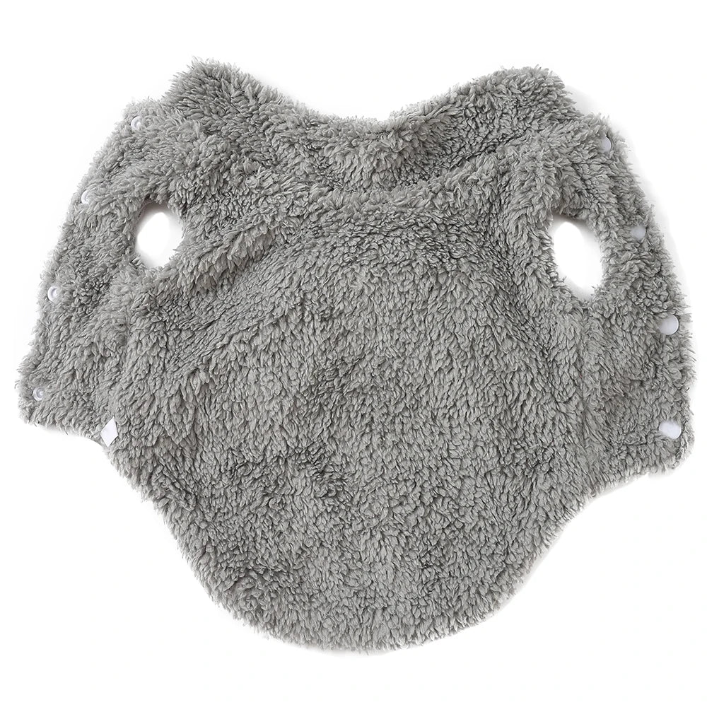 Winter Warm Cat Costume Corduroy Bow Puppy Kitty Coat With D-ring Cute Pet Jacket for Small Medium Dogs Cats Sphynx Pug Costume