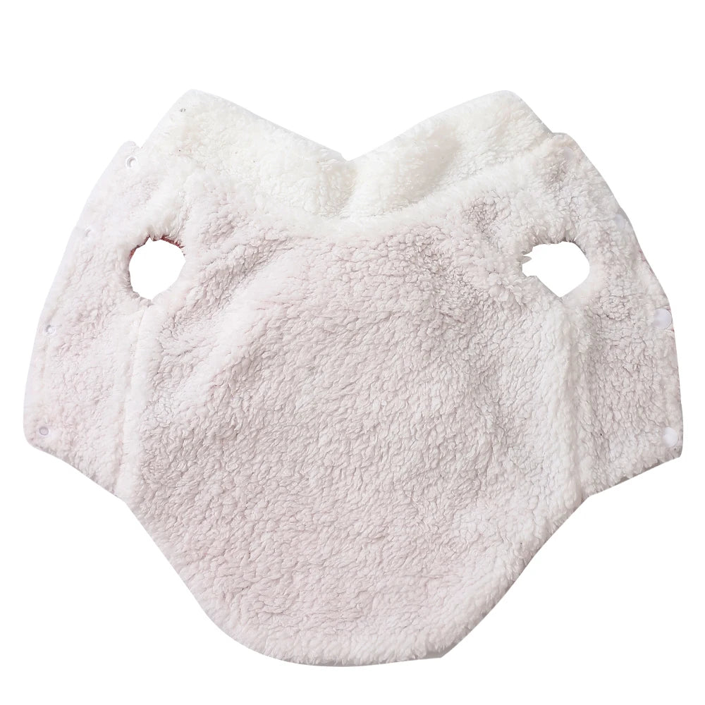 Winter Warm Cat Costume Corduroy Bow Puppy Kitty Coat With D-ring Cute Pet Jacket for Small Medium Dogs Cats Sphynx Pug Costume