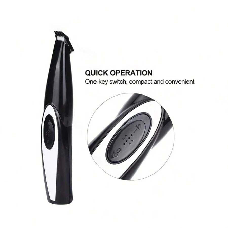 Dog Clippers Grooming Kit Hair Clipper-Low Noise Paw Trimmer- Rechargeable - Quiet Nail Grinder Shaver for Cats and Other Pets ﻿