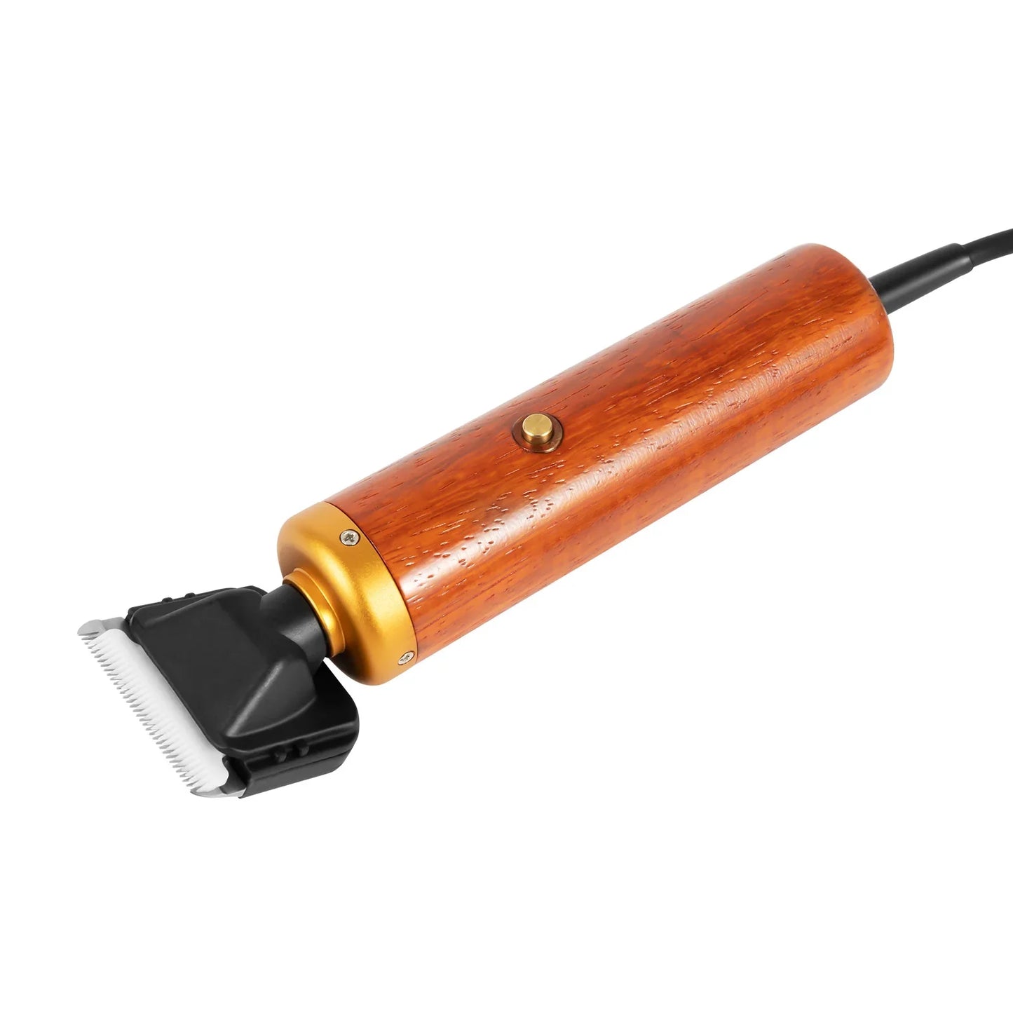 Professional Sheep Shears with Wooden Handle, 55W, 8000rpm, Low Noise, Safe and Portable Clippers for Pets