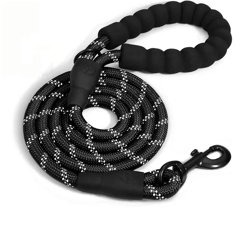 Double Strap for Dogs Lead Retractable Dog Leash for Big Strong Dog Pet Reflective Leash for Small Medium Dog Leash