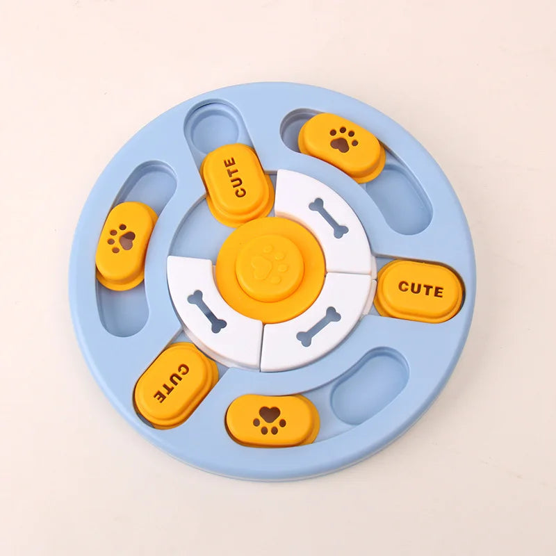 Dog Puzzle Toys Slow Feeder Interactive Increase IQ Food Dispenser Non-Slip Slowly Eating Bowl Cat Dogs Food Games