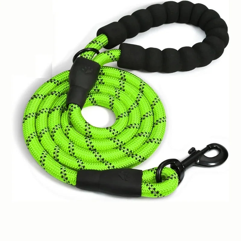 Double Strap for Dogs Lead Retractable Dog Leash for Big Strong Dog Pet Reflective Leash for Small Medium Dog Leash