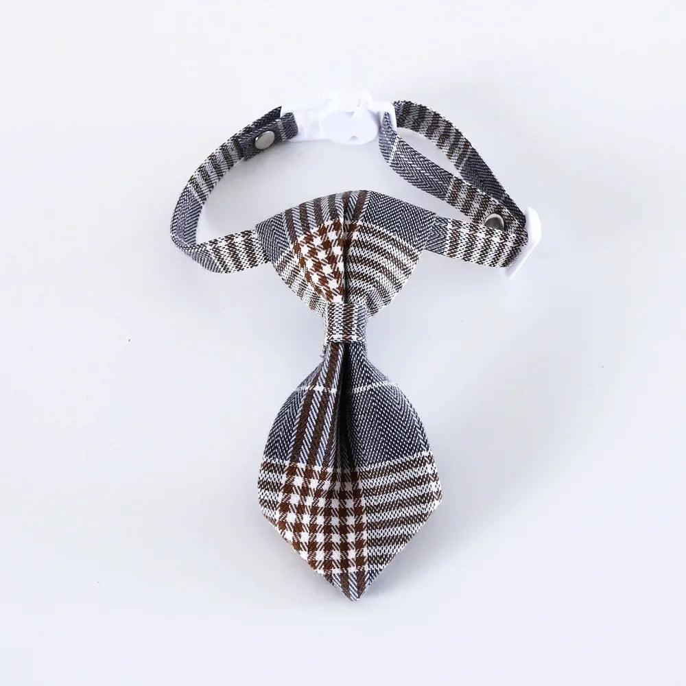 Adjustable Breakaway cat Collar with Bell kitten Cat Collars Cat Accessories Pet Supplies Puppy Bow Tie for Small Dogs