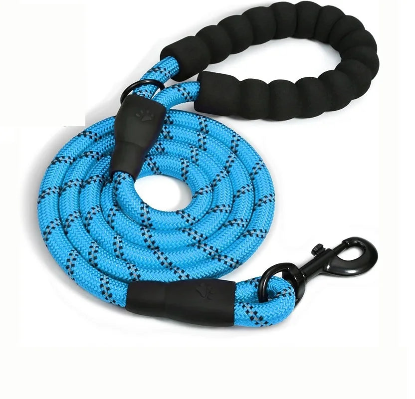 Double Strap for Dogs Lead Retractable Dog Leash for Big Strong Dog Pet Reflective Leash for Small Medium Dog Leash