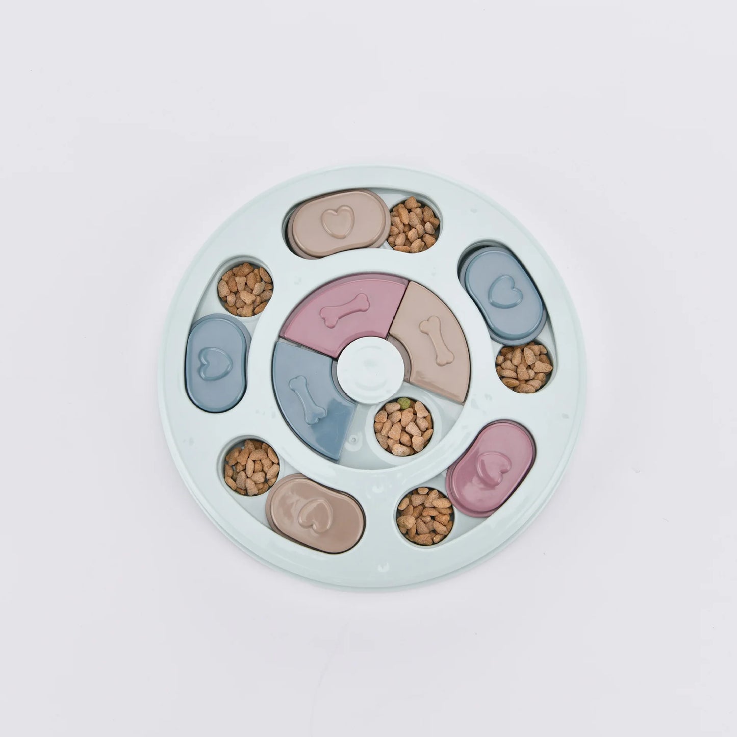 Dog Puzzle Toys Slow Feeder Interactive Increase IQ Food Dispenser Non-Slip Slowly Eating Bowl Cat Dogs Food Games
