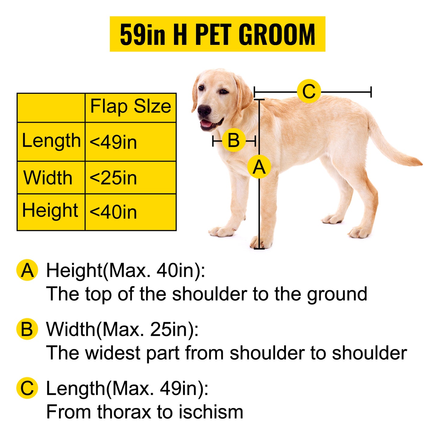 VEVOR 50 Inch Dog Grooming Tub Professional Stainless Steel Pet Dog Bath Tub With Steps Faucet & Accessories Dog Washing Station